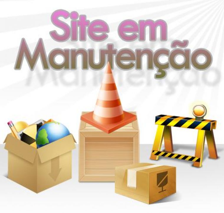 SITE EM MANUTENÇÃO