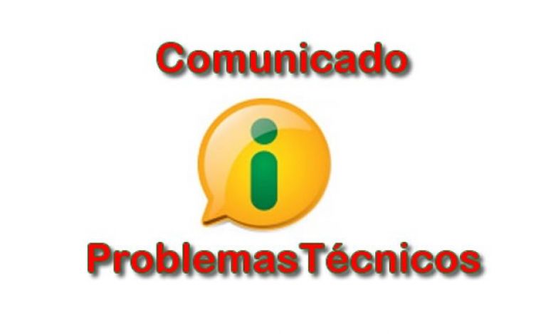 PROBLEMAS TÉCNICOS
